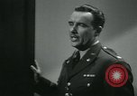 Image of United States Army officer United States USA, 1941, second 10 stock footage video 65675038288