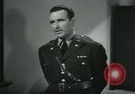 Image of United States Army officer United States USA, 1941, second 34 stock footage video 65675038288