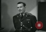 Image of United States Army officer United States USA, 1941, second 35 stock footage video 65675038288