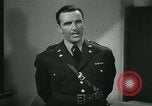Image of United States Army officer United States USA, 1941, second 38 stock footage video 65675038288