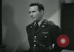 Image of United States Army officer United States USA, 1941, second 41 stock footage video 65675038288