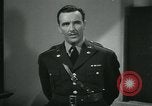 Image of United States Army officer United States USA, 1941, second 42 stock footage video 65675038288