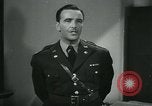 Image of United States Army officer United States USA, 1941, second 43 stock footage video 65675038288