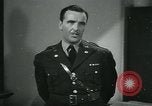 Image of United States Army officer United States USA, 1941, second 44 stock footage video 65675038288