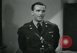 Image of United States Army officer United States USA, 1941, second 45 stock footage video 65675038288