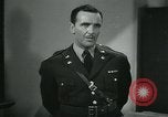 Image of United States Army officer United States USA, 1941, second 46 stock footage video 65675038288