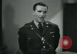 Image of United States Army officer United States USA, 1941, second 47 stock footage video 65675038288