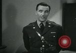 Image of United States Army officer United States USA, 1941, second 49 stock footage video 65675038288