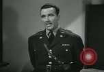 Image of United States Army officer United States USA, 1941, second 51 stock footage video 65675038288