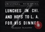 Image of Howard Hughes speed record Chicago to Los Angeles Chicago Illinois USA, 1936, second 5 stock footage video 65675038321