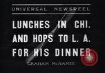 Image of Howard Hughes speed record Chicago to Los Angeles Chicago Illinois USA, 1936, second 6 stock footage video 65675038321