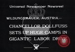 Standbild Kanzler Dollfuss Wildungsmauer Österreich, 1933, aus Sekunde 3 historischem Filmmaterial Videoclip 65675038325