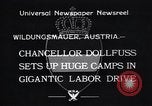 Standbild Kanzler Dollfuss Wildungsmauer Österreich, 1933, aus Sekunde 5 historischem Filmmaterial Videoclip 65675038325