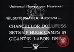 Standbild Kanzler Dollfuss Wildungsmauer Österreich, 1933, aus Sekunde 8 historischem Filmmaterial Videoclip 65675038325