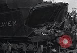 Standbild New York New Haven und Hartford railroad Züge kollidieren Massachusetts United States USA, 1933, aus Sekunde 15 historischem Filmmaterial Videoclip 65675038326