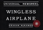 Image of wingless auto gyro Washington DC USA, 1934, second 4 stock footage video 65675038334