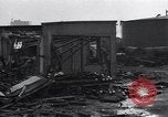 Image of Navy yard wreckage from hydrogen explosion Boston Massachusetts USA, 1934, second 18 stock footage video 65675038338