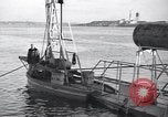 Image of unusual submarine New York United States USA, 1934, second 15 stock footage video 65675038340