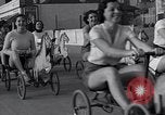 Image of hobby horse race Santa Monica California USA, 1934, second 19 stock footage video 65675038344