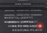 Image of funeral of Marshal Joseph Joffre Paris France, 1931, second 1 stock footage video 65675038346