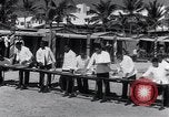 Image of waiters Miami Florida USA, 1931, second 32 stock footage video 65675038353