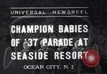 Image of annual baby parade Ocean City New Jersey USA, 1937, second 1 stock footage video 65675038357