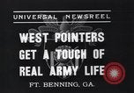 Image of West Pointers Fort Benning Georgia USA, 1937, second 4 stock footage video 65675038358