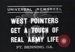 Image of West Pointers Fort Benning Georgia USA, 1937, second 6 stock footage video 65675038358