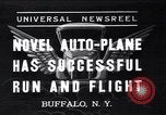 Image of auto plane Buffalo New York USA, 1937, second 1 stock footage video 65675038359