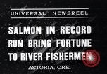 Standbild Lachs Astoria Oregon USA, 1937, aus Sekunde 9 historischem Filmmaterial Videoclip 65675038360