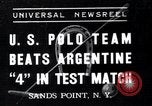 Standbild Polo Match Sands Point New York USA, 1937, aus Sekunde 1 historischem Filmmaterial Videoclip 65675038362