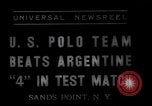 Standbild Polo Match Sands Point New York USA, 1937, aus Sekunde 10 historischem Filmmaterial Videoclip 65675038362