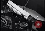 Standbild Rundstatler- GMBH Musik Schreibmaschine United States USA, 1937, aus Sekunde 14 historischem Filmmaterial Videoclip 65675038367