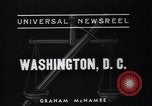 Image of John S Farnsworth Washington DC USA, 1937, second 4 stock footage video 65675038370
