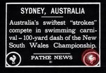 Standbild New South Wales Meisterschaft Sydney Australien, 1928, aus Sekunde 13 historischem Filmmaterial Videoclip 65675038374