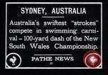 Standbild New South Wales Meisterschaft Sydney Australien, 1928, aus Sekunde 17 historischem Filmmaterial Videoclip 65675038374