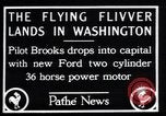 Standbild Ford Eindecker Washington DC USA, 1928, aus Sekunde 11 historischem Filmmaterial Videoclip 65675038377