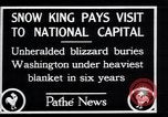 Standbild Blizzard United States USA, 1928, aus Sekunde 15 historischem Filmmaterial Videoclip 65675038380