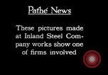 Standbild Stahlbau United States USA, 1928, aus Sekunde 61 historischem Filmmaterial Videoclip 65675038381