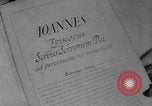 Standbild Papst Johannes XXIII Rom Italien, 1962, aus Sekunde 38 historischem Filmmaterial Videoclip 65675038383