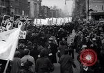 Standbild Protest New York United States USA, 1937, aus Sekunde 15 historischem Filmmaterial Videoclip 65675038386