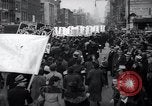 Standbild Protest New York United States USA, 1937, aus Sekunde 16 historischem Filmmaterial Videoclip 65675038386