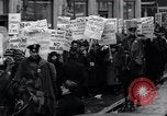 Standbild Protest New York United States USA, 1937, aus Sekunde 26 historischem Filmmaterial Videoclip 65675038386