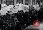 Standbild Protest New York United States USA, 1937, aus Sekunde 29 historischem Filmmaterial Videoclip 65675038386