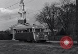 Image railroad hybride de bus Arlington Virginia USA, 1937, de la seconde 25 séquences d'archives historiques vidéo 65675038390