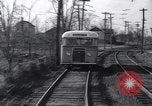 Image railroad hybride de bus Arlington Virginia USA, 1937, de la seconde 32 séquences d'archives historiques vidéo 65675038390