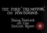 Image Ford Tri Motor Detroit Michigan USA, 1927, de la seconde 4 séquences d'archives historiques vidéo 65675038394