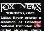 Image of Lillian Boyer Toronto Ontario Canada, 1920, second 5 stock footage video 65675038429
