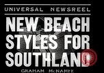 Image of beach wear New York United States USA, 1935, second 3 stock footage video 65675038434