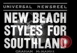 Image of beach wear New York United States USA, 1935, second 5 stock footage video 65675038434